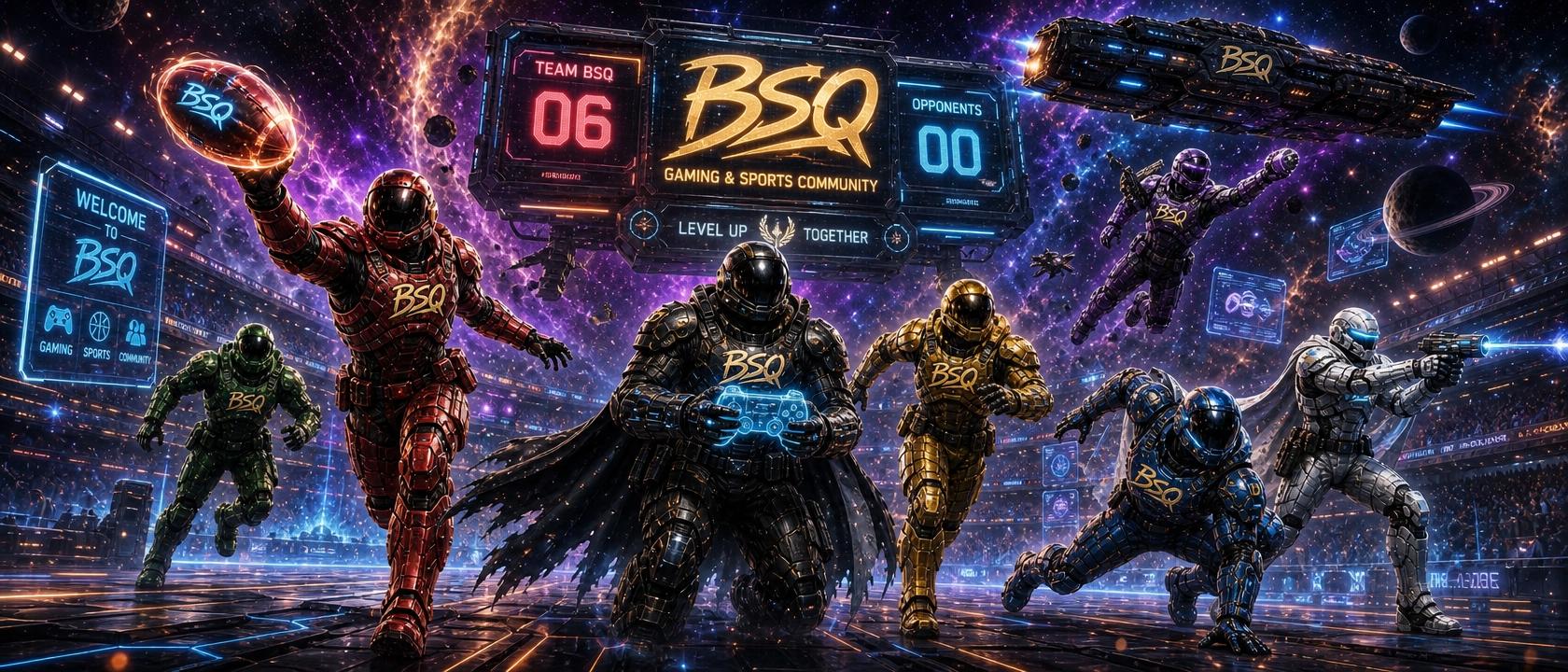 Discovery splash banner for (BSQ) BEAN SQUAD Discord server