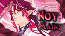Discovery splash banner for Noy Mains ✦ Genshin Impact Discord server