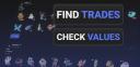 Discovery splash banner for Adopt Me Trading & Values Discord server