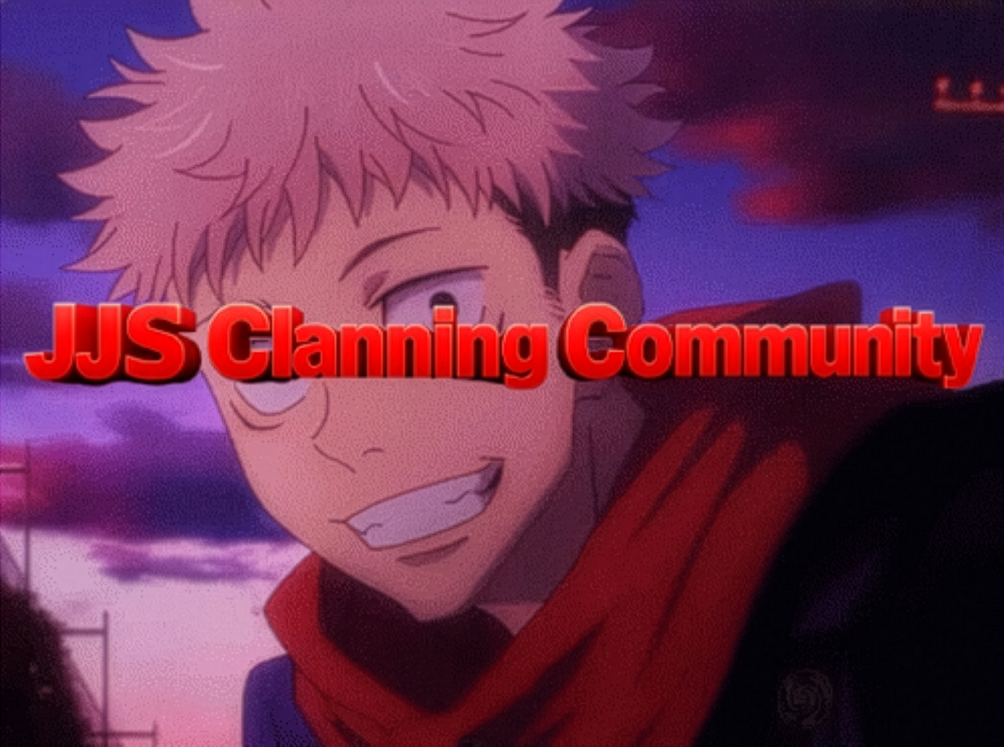 Discovery splash banner for JJS Clanning Community Discord server