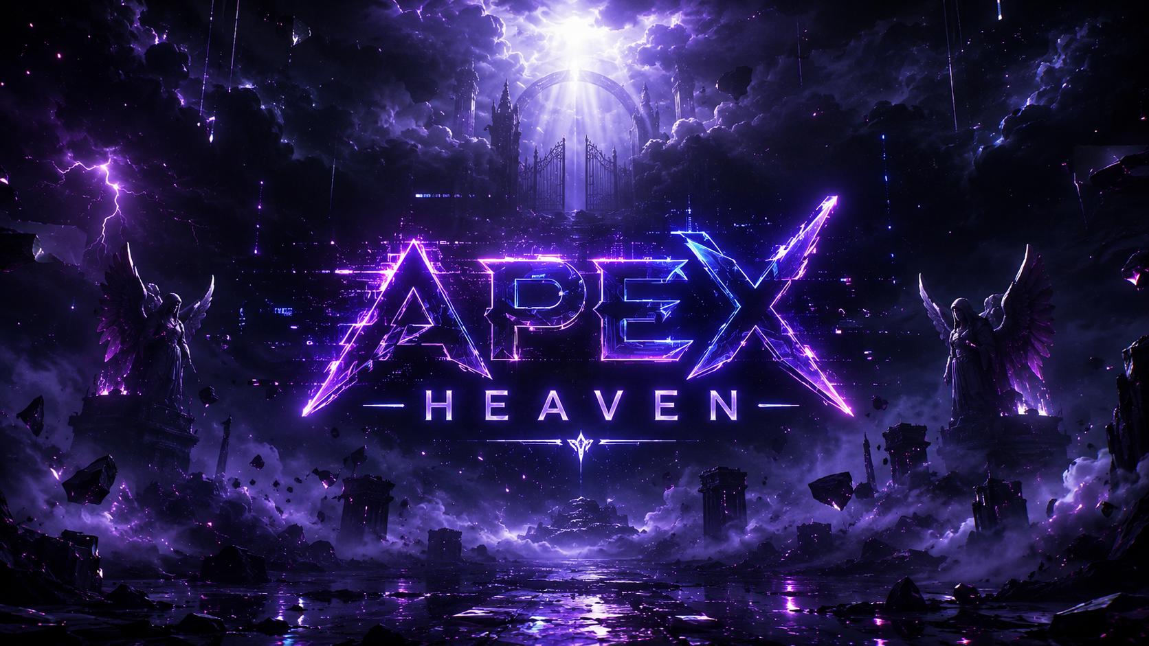 Discovery splash banner for Apex Heaven ™ ✦ || Gaming • Community • Active • Friendly • Chat Discord server