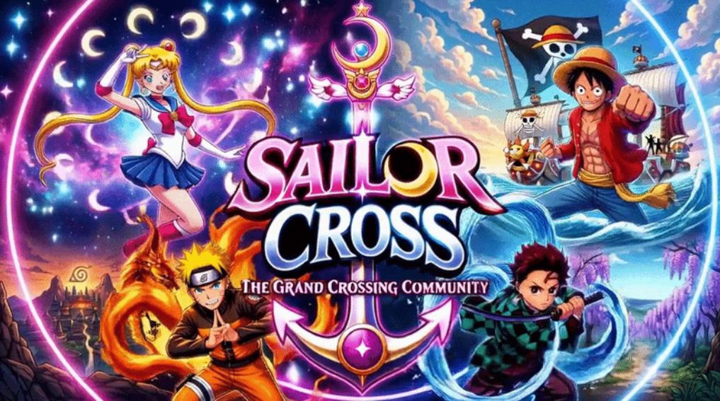 Discovery splash banner for Sailor Cross Discord server