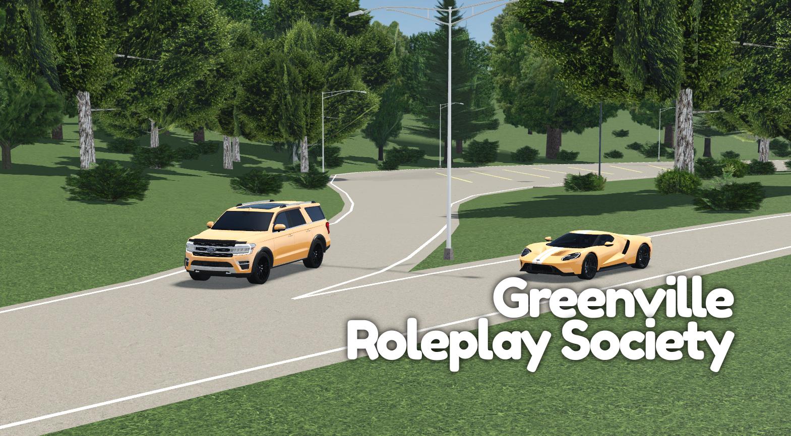 Discovery splash banner for Greenville Roleplay Society™ Discord server
