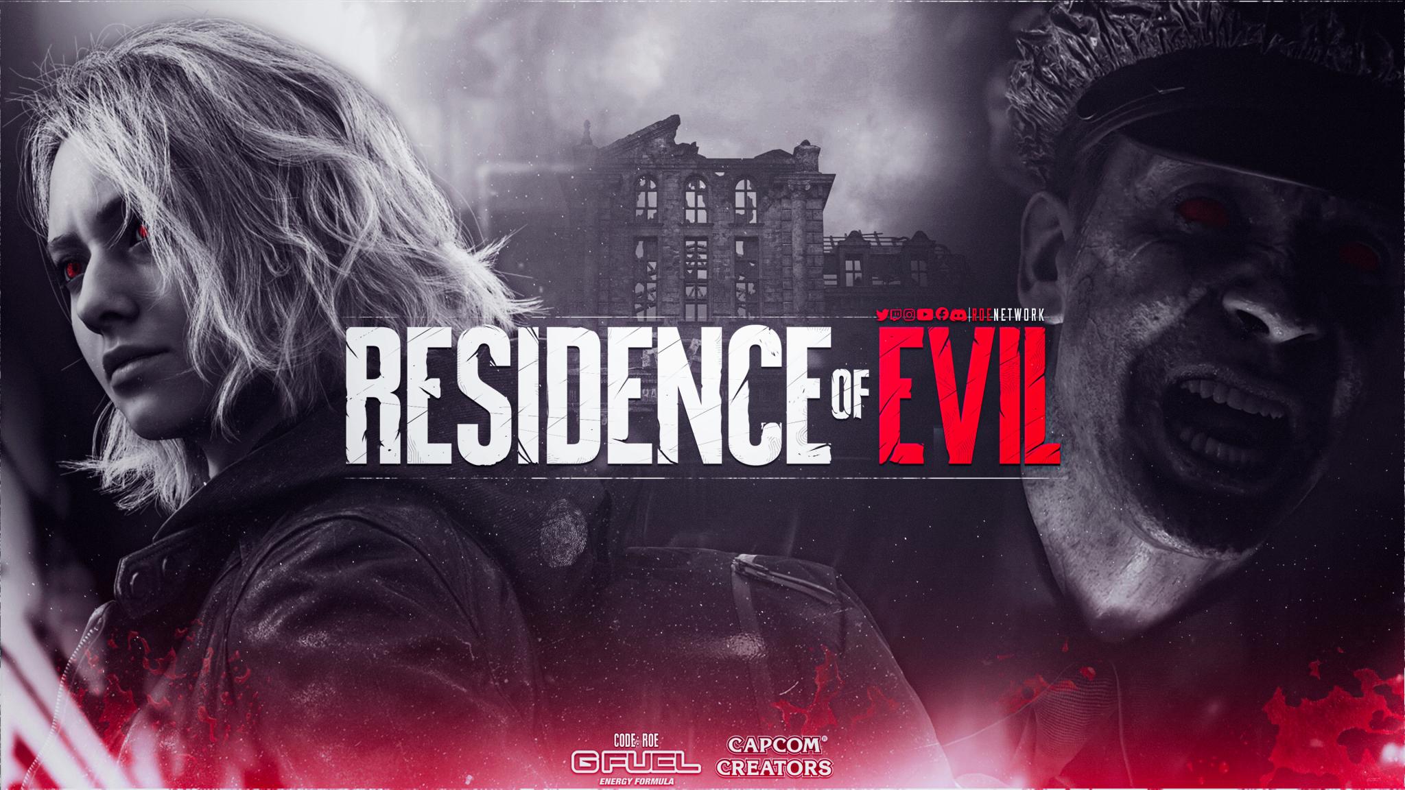 Discovery splash banner for Residence of Evil Discord server