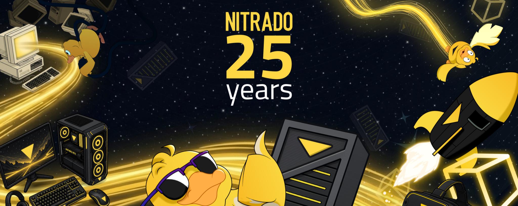 Discovery splash banner for Nitrado Community Discord server