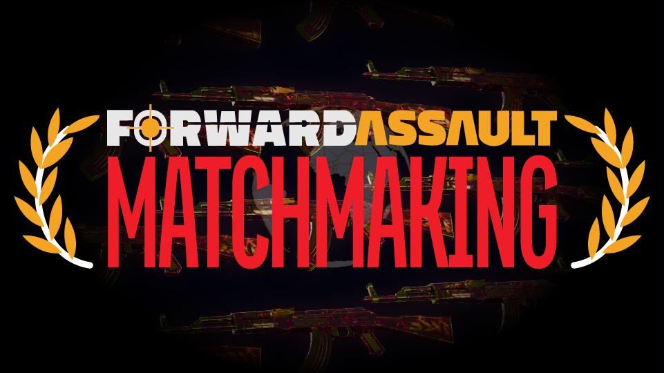 Discovery splash banner for Forward Assault | Matchmaking Discord server