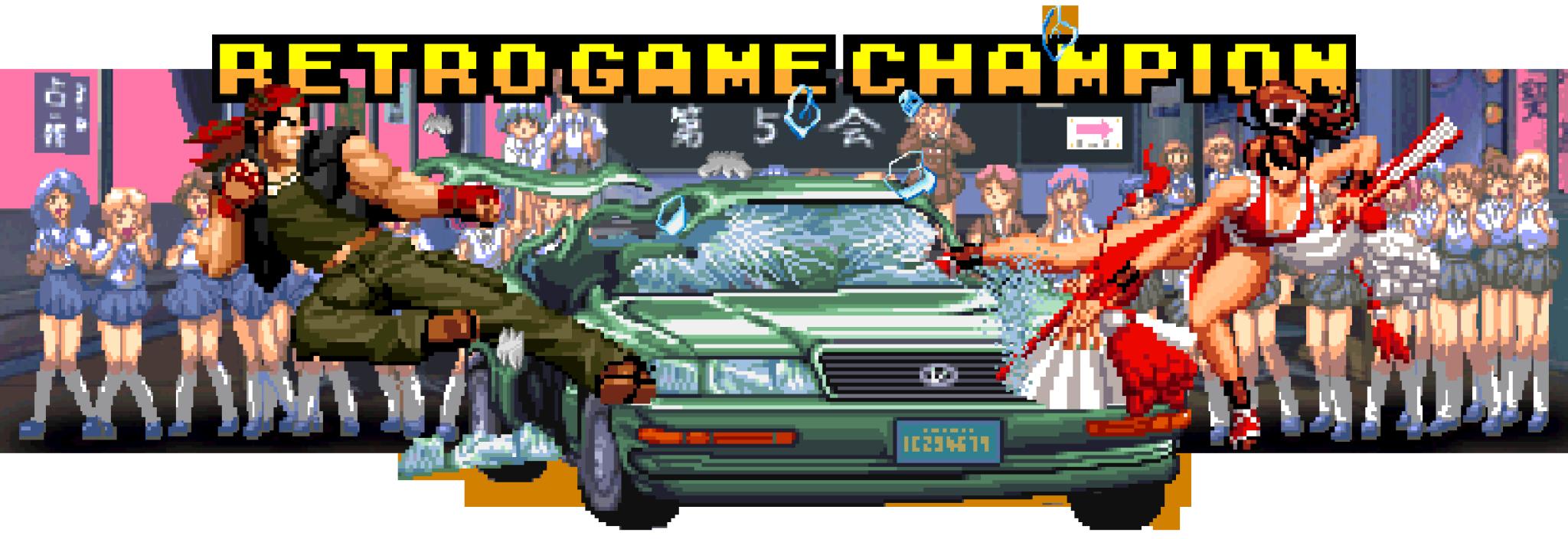 Discovery splash banner for Retro Game Champion Discord server