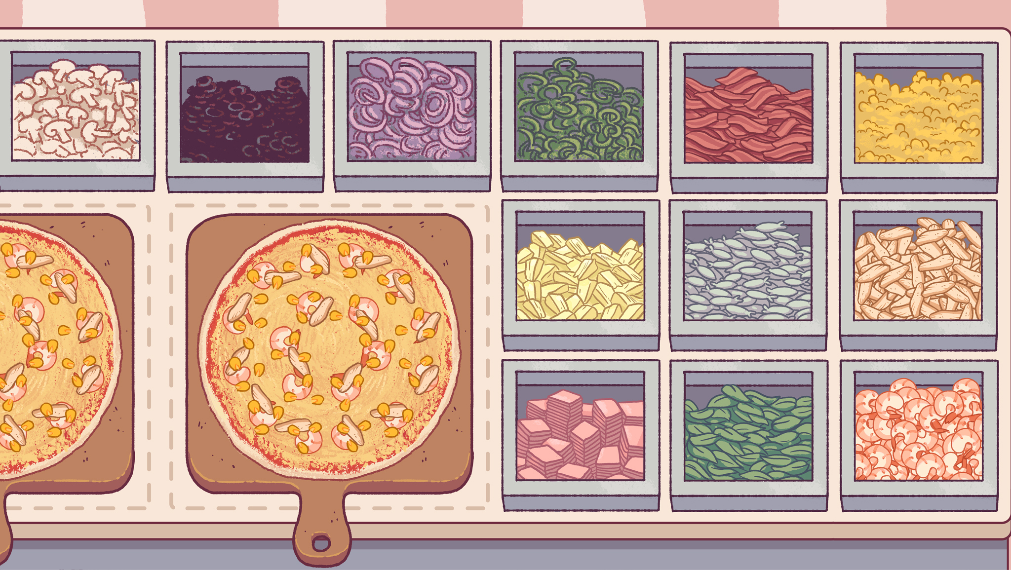 Discovery splash banner for Good Pizza, Great Pizza Community Discord server