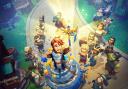Discovery splash banner for Shop Titans Discord server