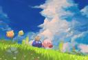 Discovery splash banner for Kirby Discord Riders (SSBU) Discord server