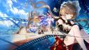 Discovery splash banner for Genshin Impact Official Discord server