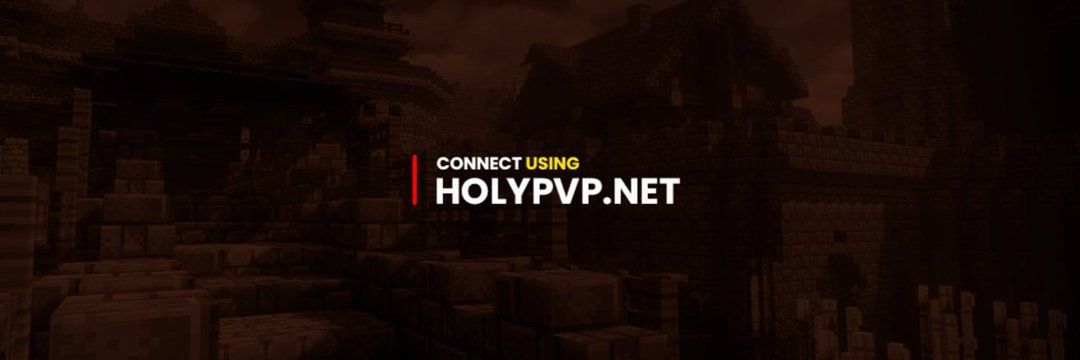 Discovery splash banner for HolyPvP Network Discord server
