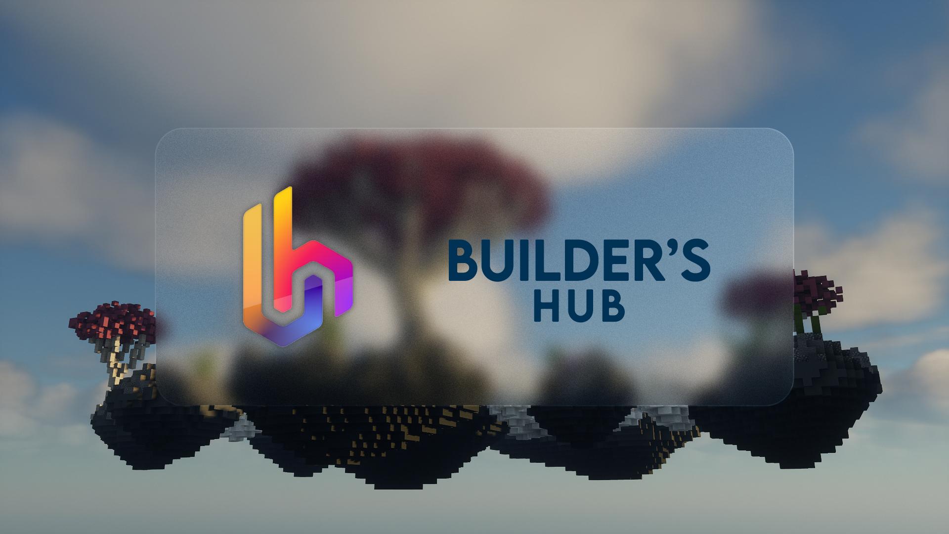Discovery splash banner for Builder's Hub Discord server