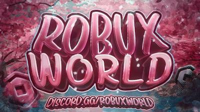 Discovery splash banner for Robux Worldβ’ | Cheapest Robux & Limiteds Discord server