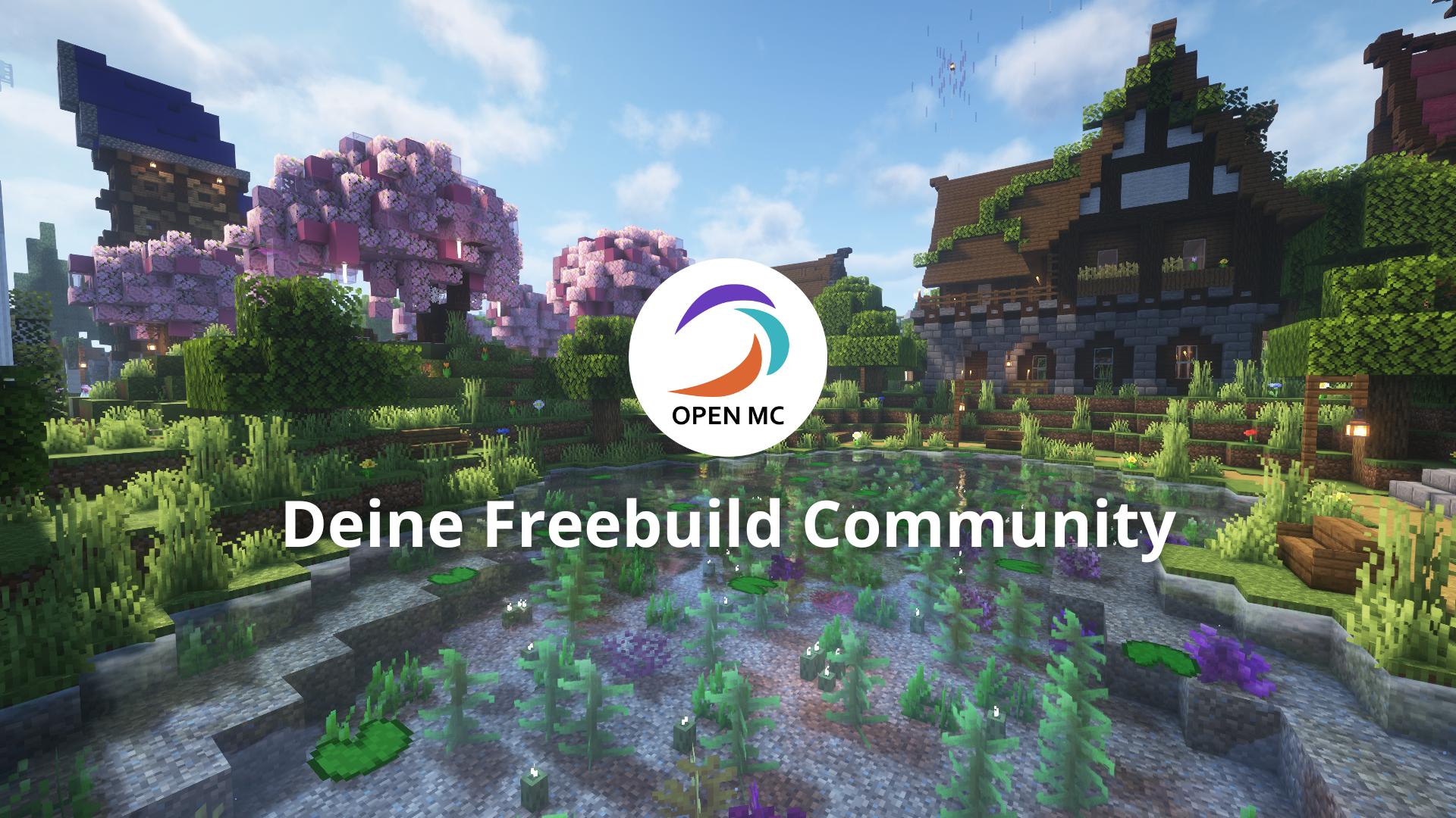 Discovery splash banner for OpenMC.net Discord server