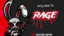 Discovery splash banner for Rage Community Discord server
