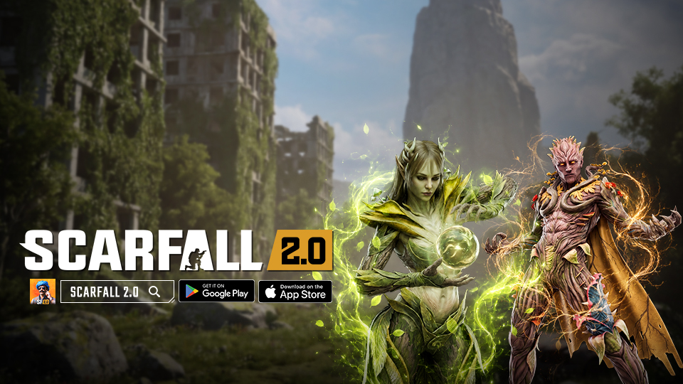 Discovery splash banner for ScarFall 2.0 Discord server