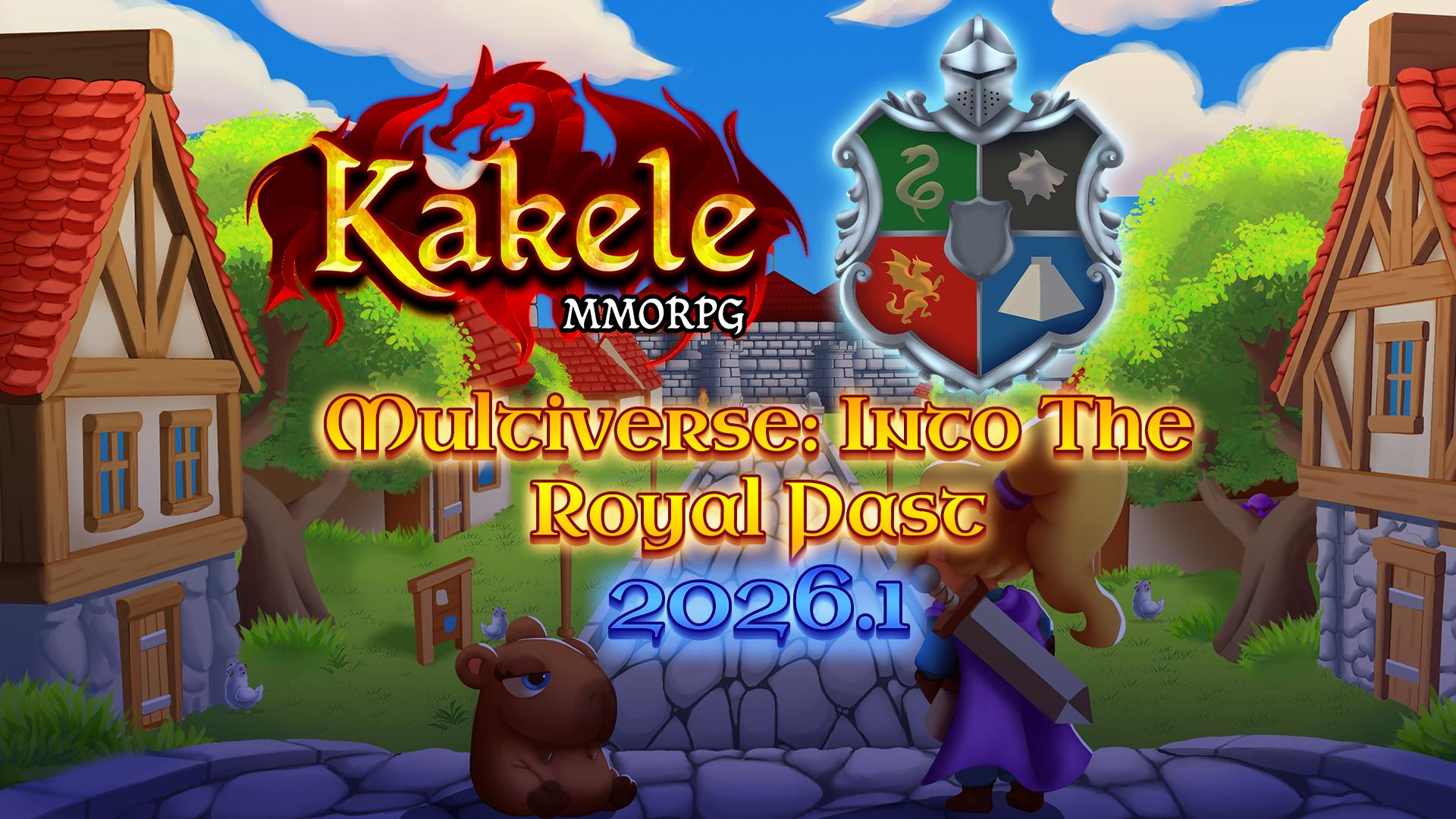 Discovery splash banner for Kakele Online - MMORPG Discord server