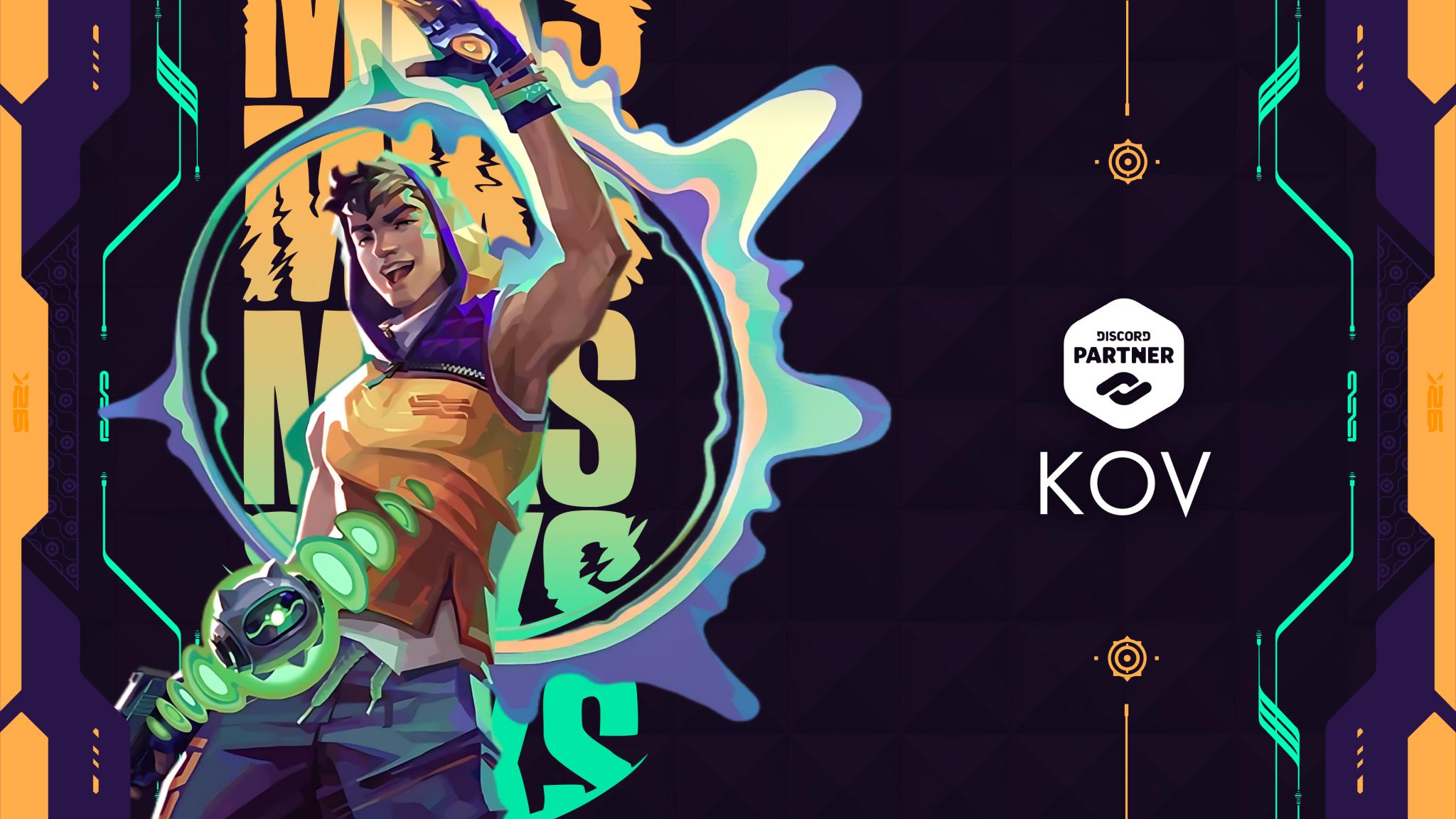 Discovery splash banner for 발로란트 디스코드│KOV (VALORANT KR) Discord server