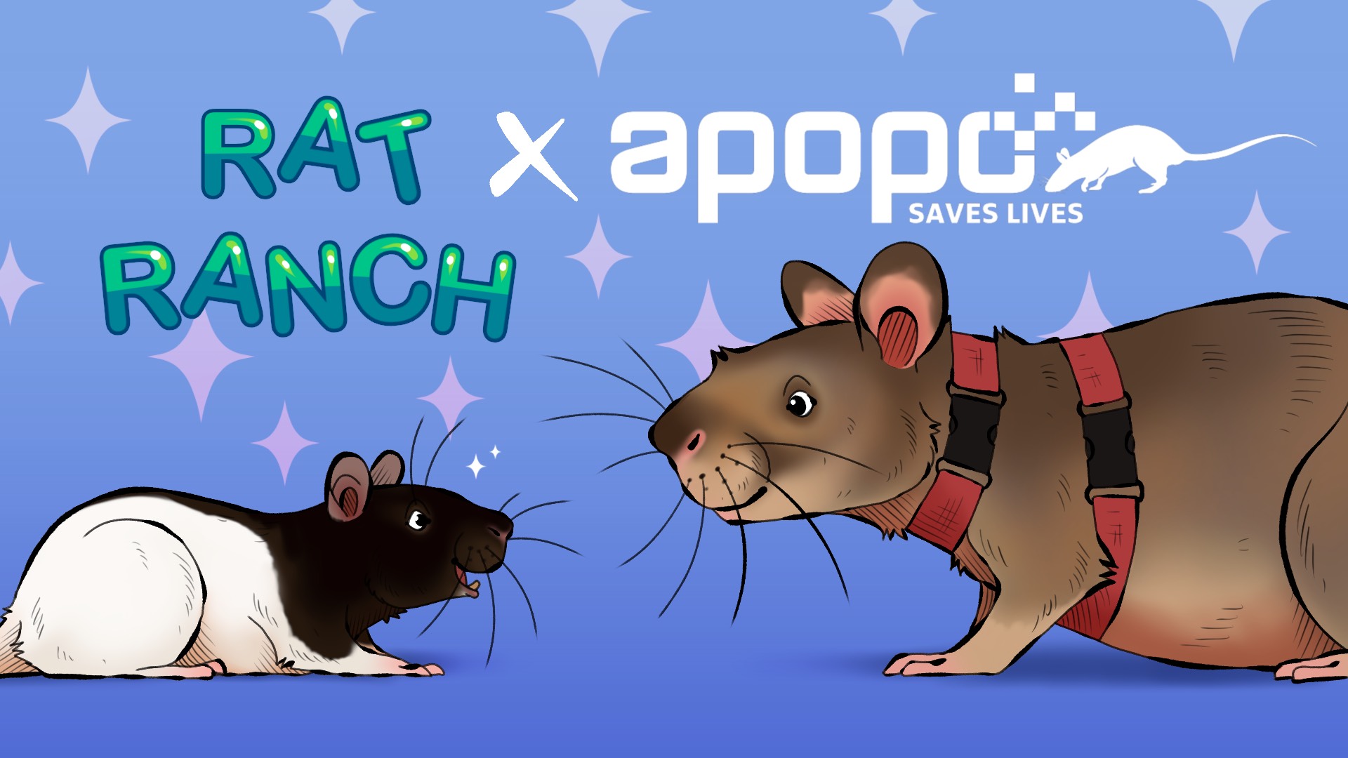 Discovery splash banner for Rat Ranch Discord server