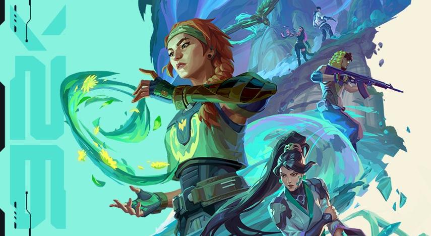 Discovery splash banner for VALORANT FR Discord server