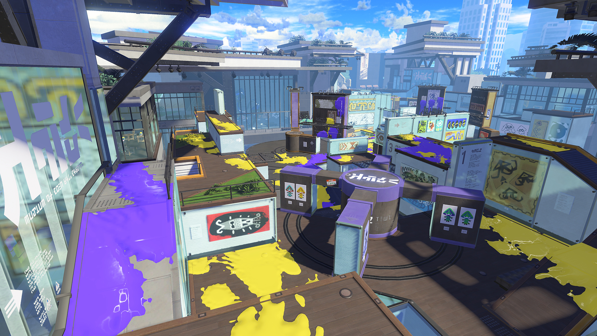 Discovery splash banner for Splatoon Research Lab: Spirhalite Outpost Discord server