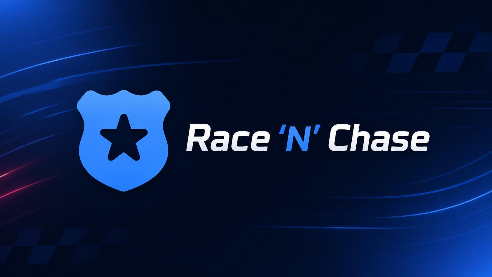 Discovery splash banner for Race 'N' Chase Discord server