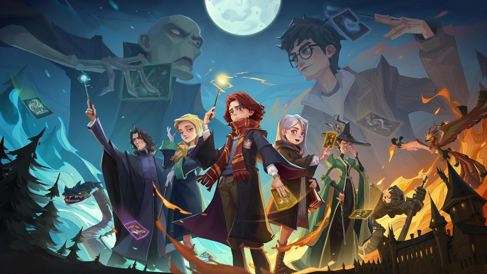 Discovery splash banner for Harry Potter: Magic Awakened Discord server
