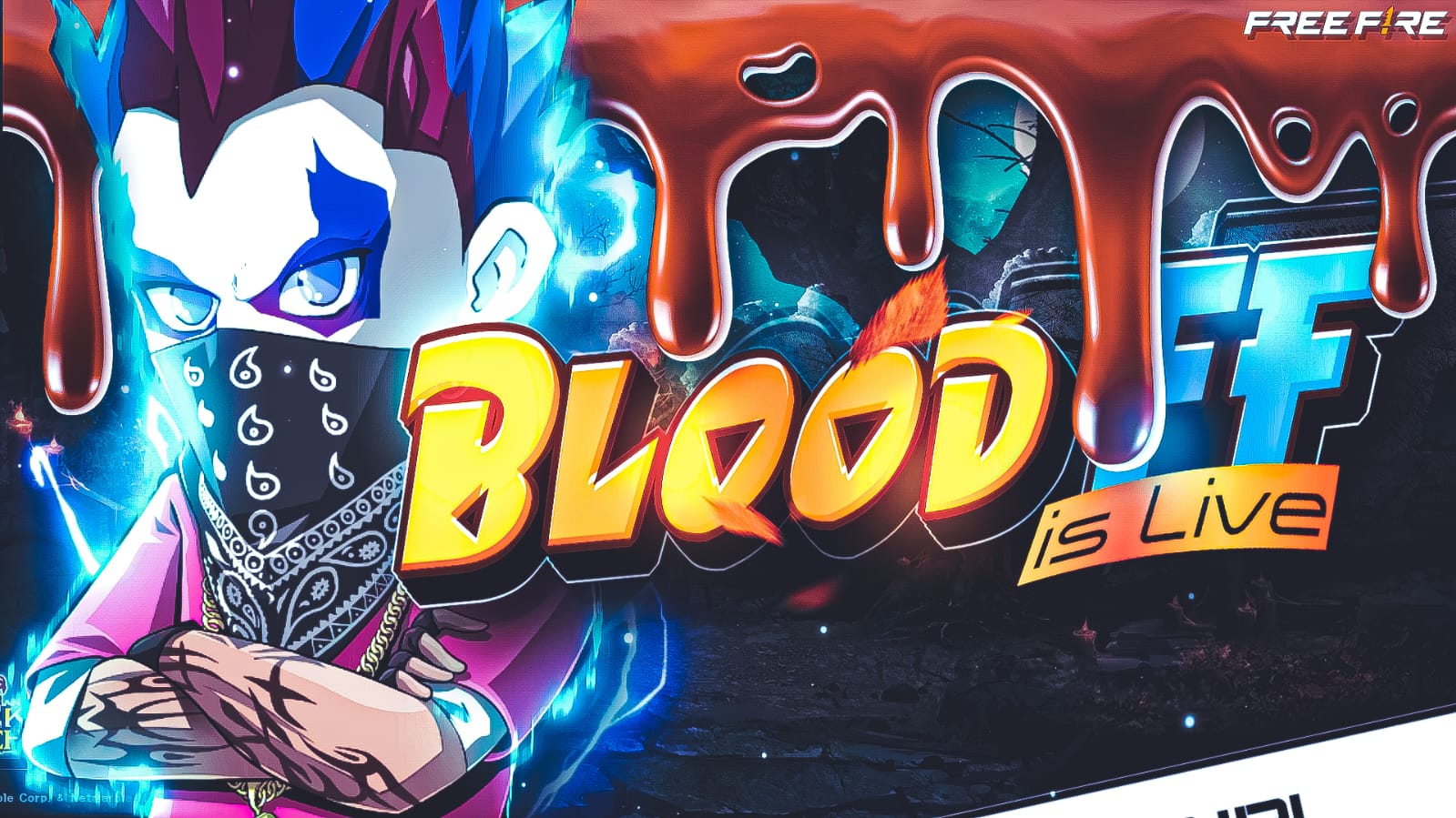 Discovery splash banner for BLOOD X WORLD Discord server