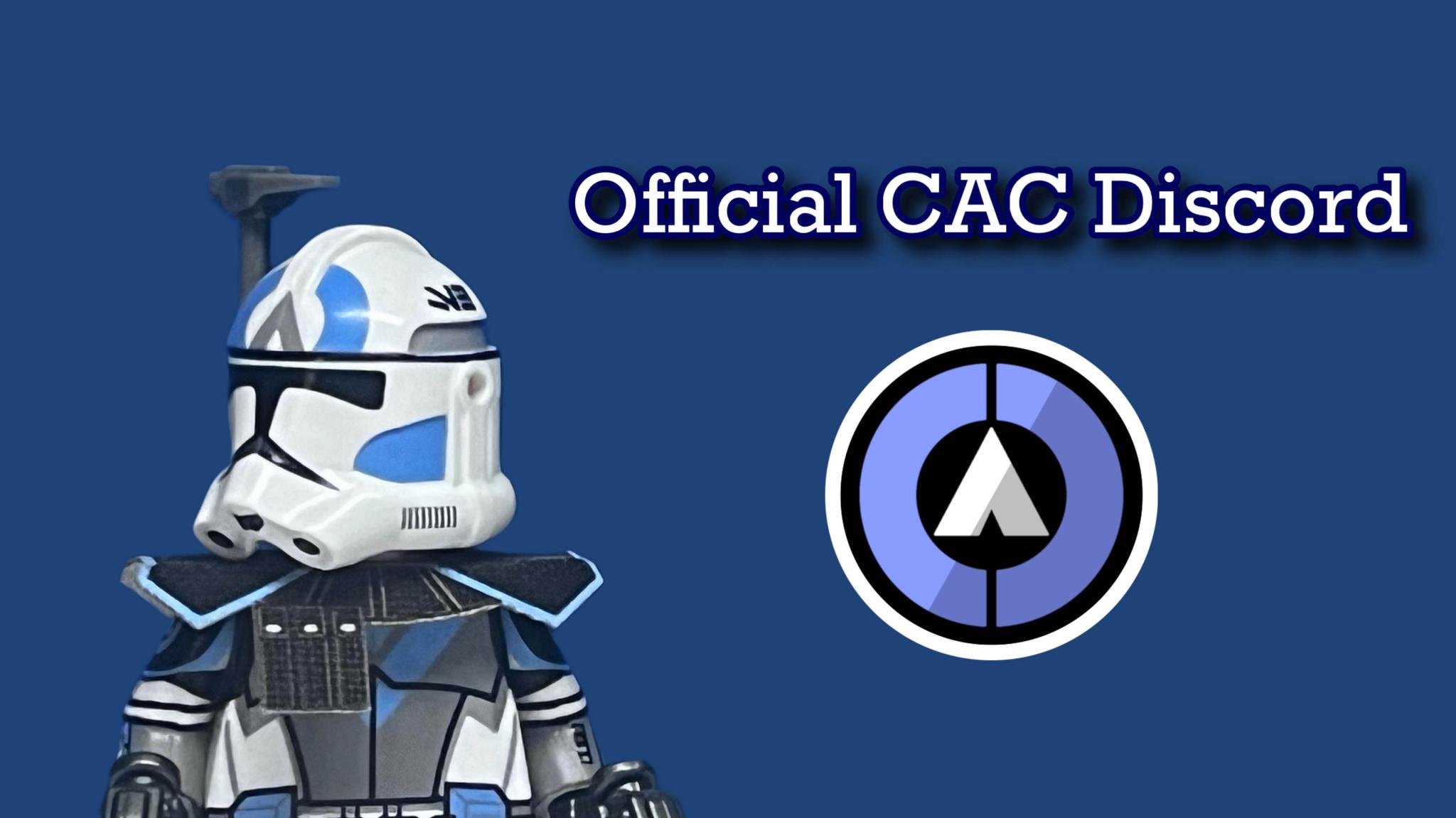 Discovery splash banner for CloneArmyCustoms Discord server