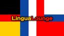 Discovery splash banner for LinguaLounge Discord server