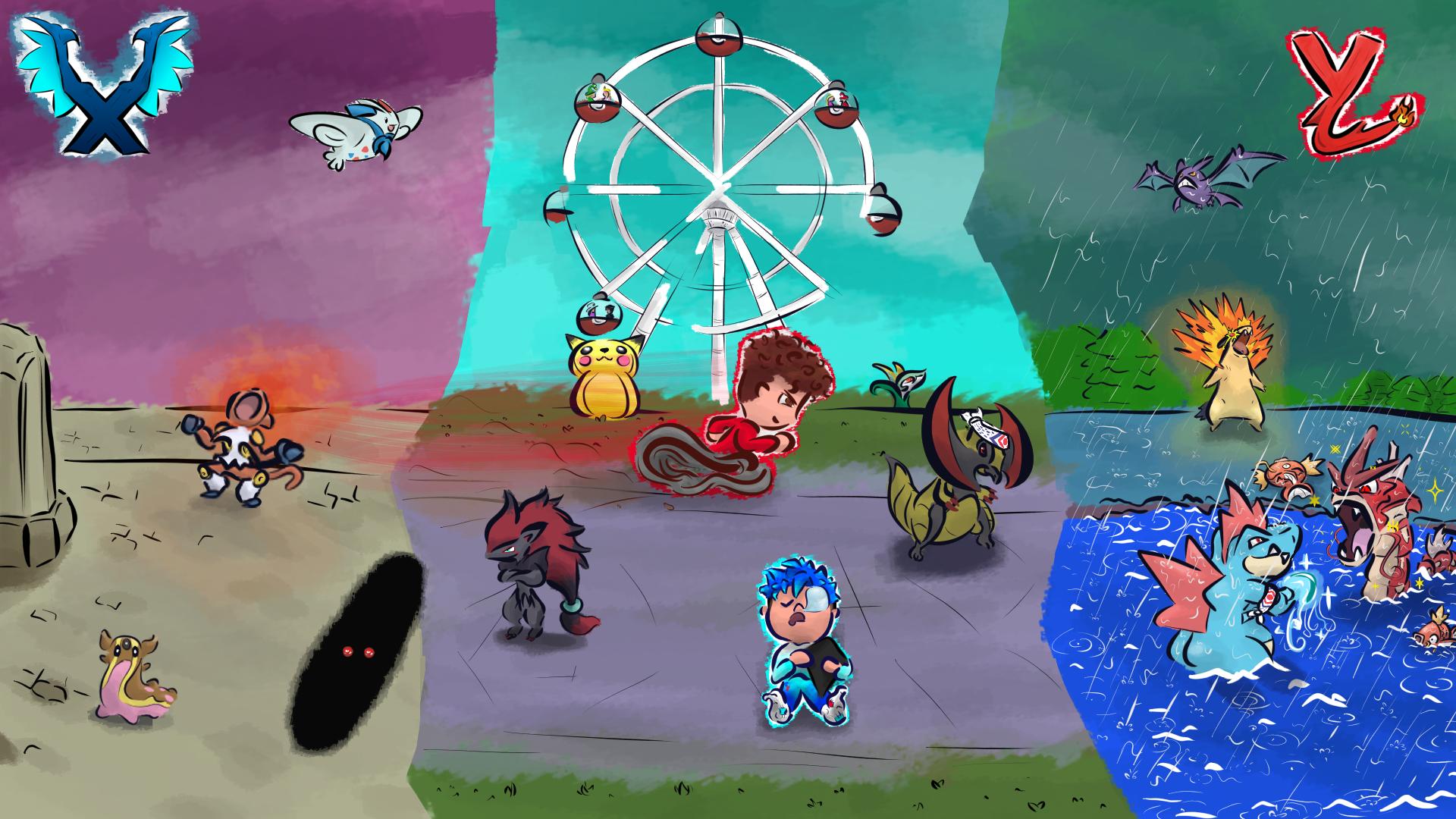 Discovery splash banner for XY Discord server