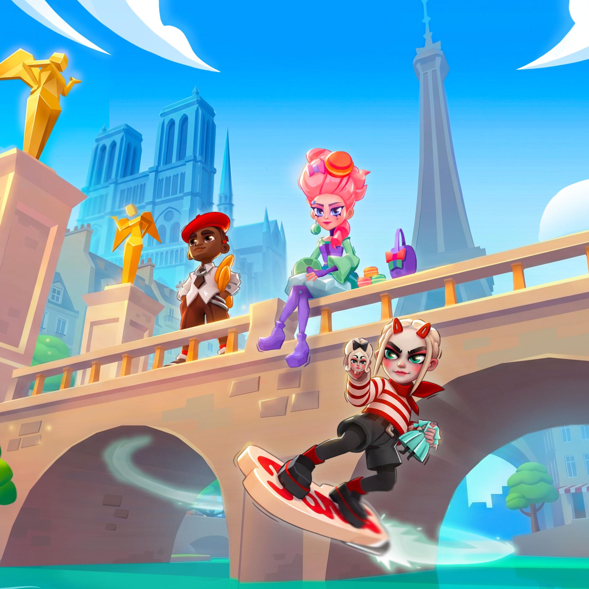 Discovery splash banner for Subway Surfers Discord server
