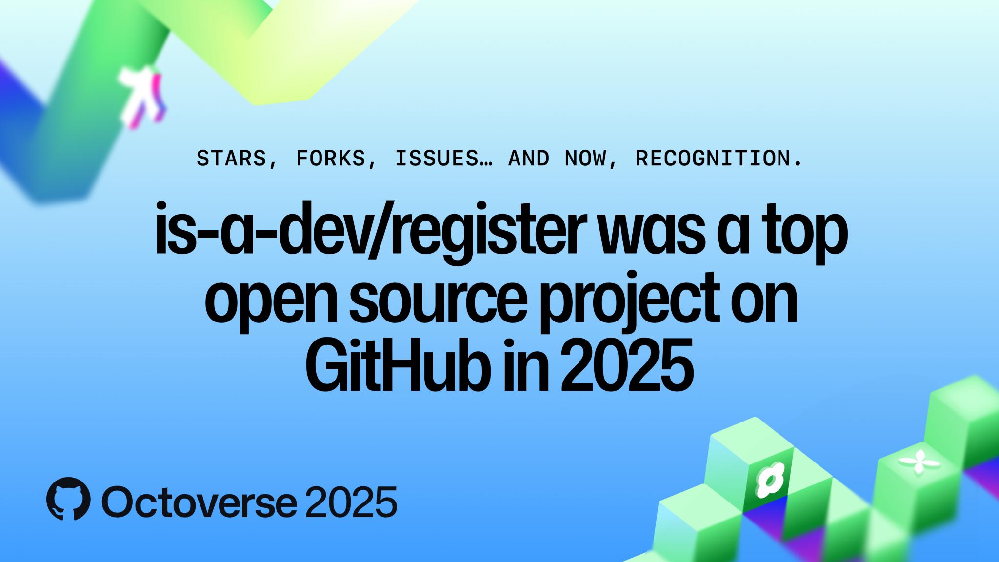 Discovery splash banner for is-a.dev Discord server