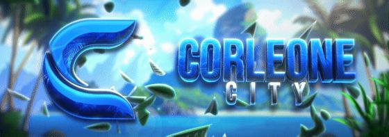 Discovery splash banner for Corleone City | Hosted by Avoro Discord server