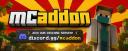 Discovery splash banner for Mc Addon Discord server