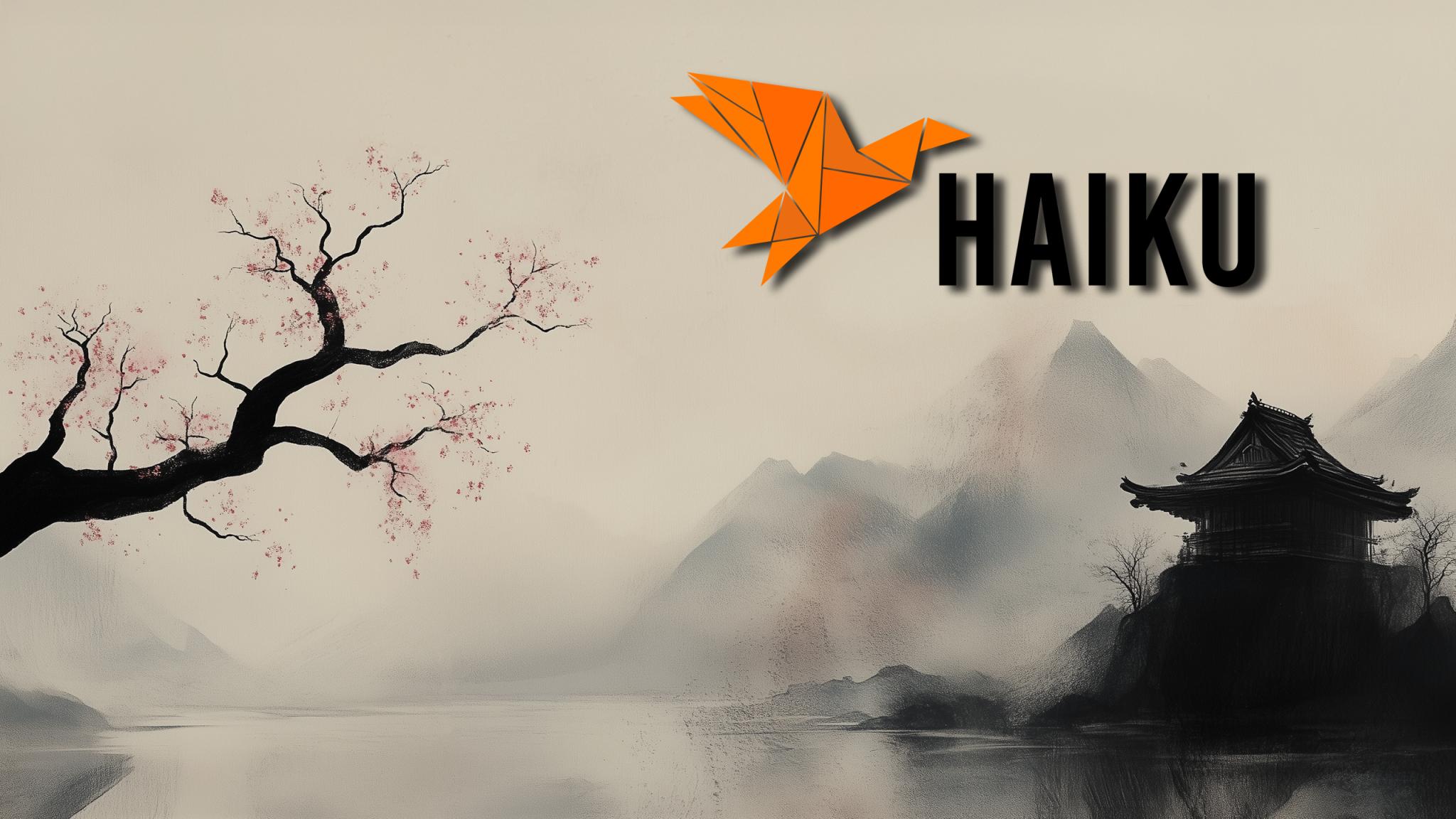 Discovery splash banner for Haiku Discord server