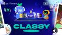Discovery splash banner for CLASSY Discord server