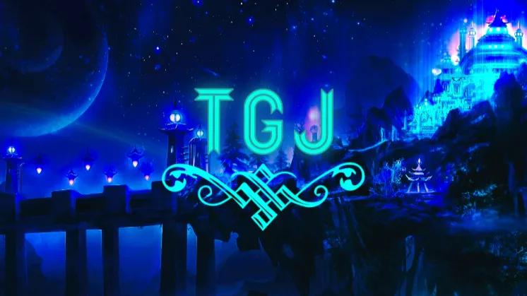 Discovery splash banner for The Great Jams Discord server