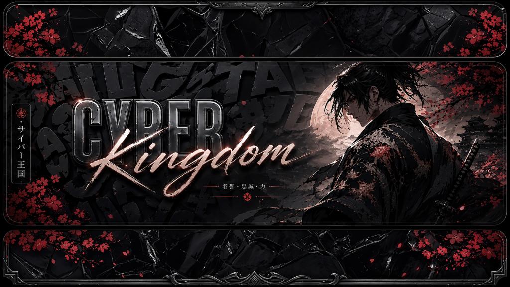 Discovery splash banner for ΫΆΰ§ Cyber Kingdomβ’ π |I Social . Chill . VCs . Events . Gwys . π§ Discord server