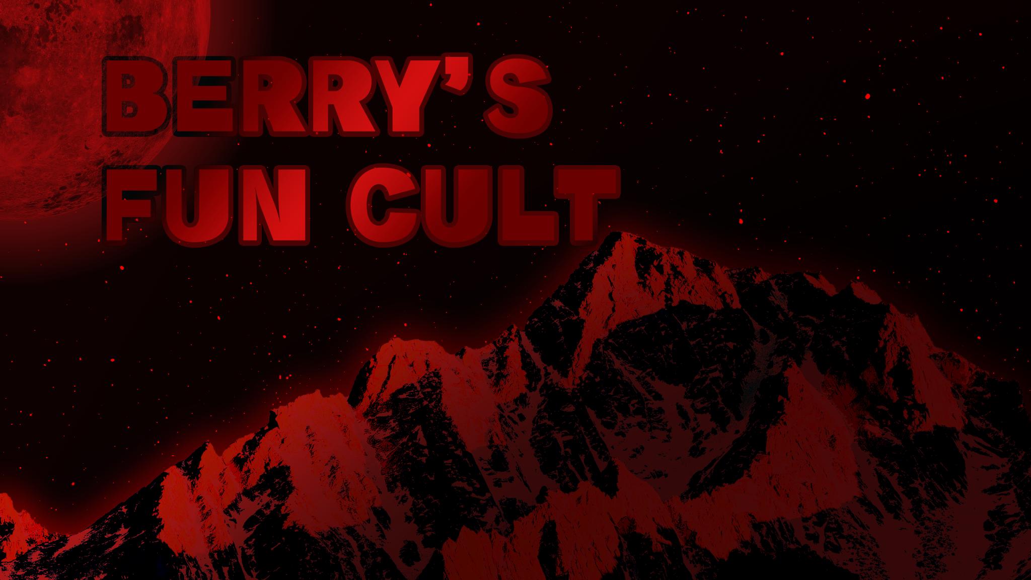 Discovery splash banner for Berry's Fun Cult Discord server