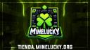 Discovery splash banner for MineLucky Discord server
