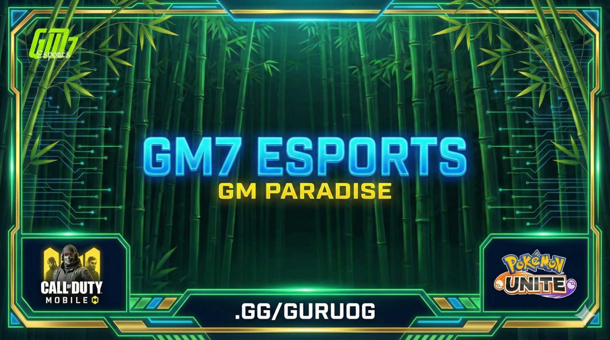 Discovery splash banner for GM PARADISE | .gg/guruog Discord server