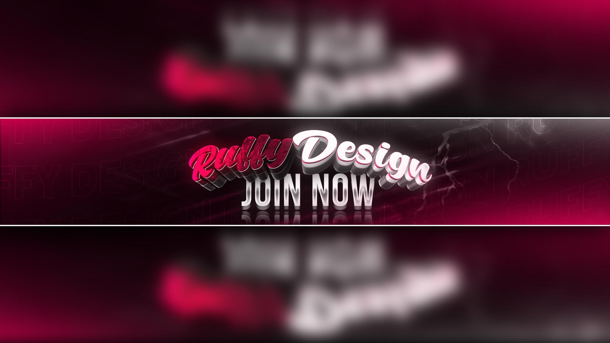 Discovery splash banner for RuffyDesign Discord server