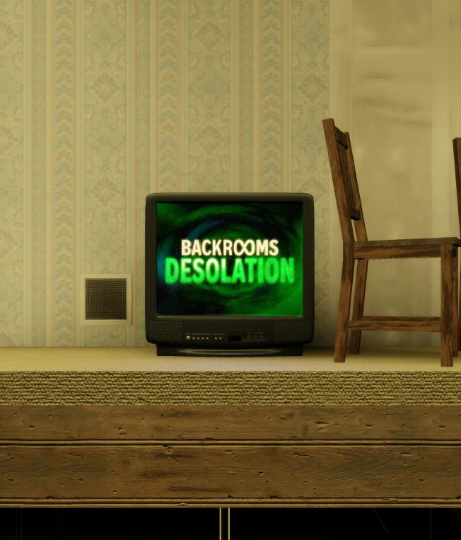 Discovery splash banner for Backrooms: Desolation Discord server