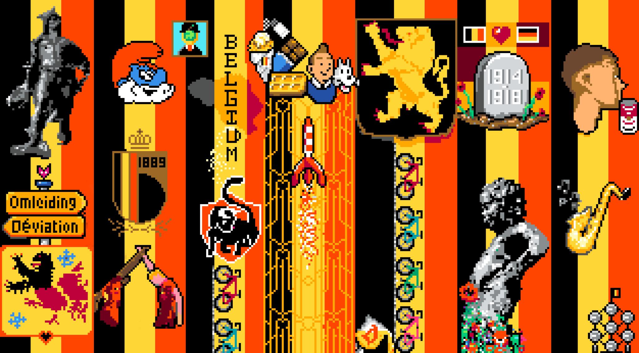 Discovery splash banner for Belgium Discord server