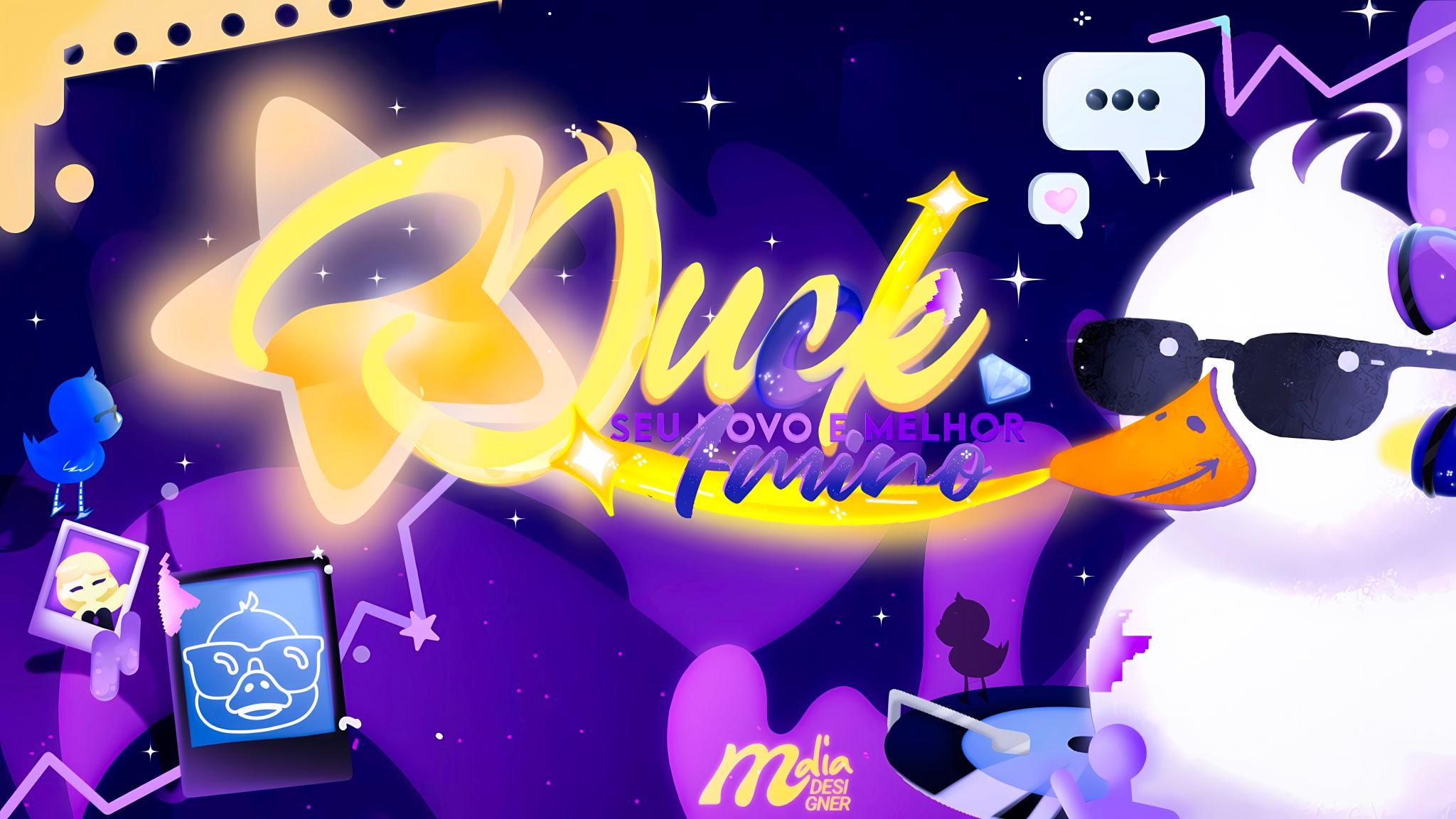 Discovery splash banner for Ducks Community Discord server