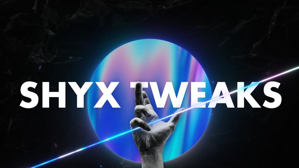Discovery splash banner for SHYX TWEAKS Discord server