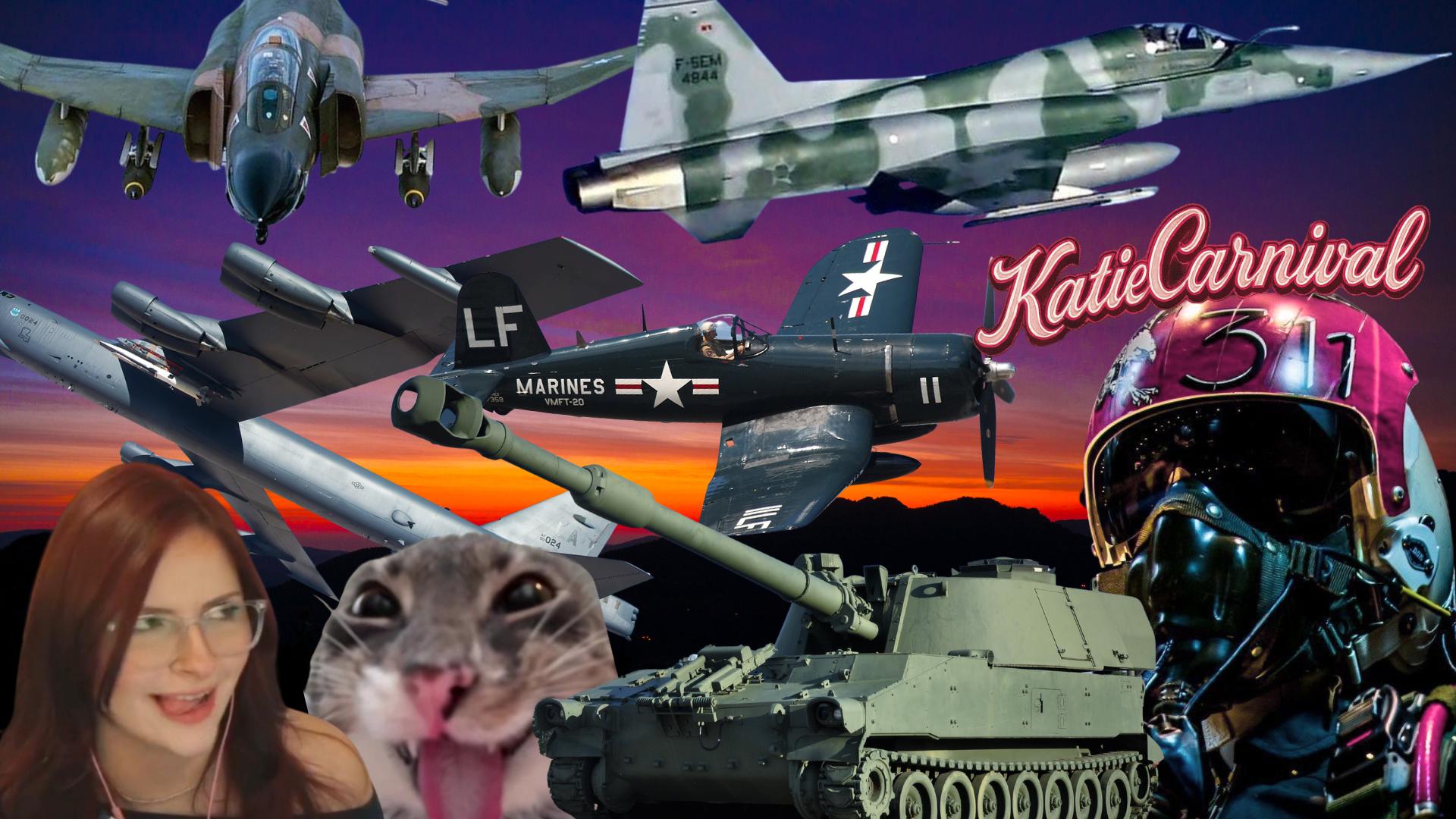 Discovery splash banner for Katie's Carnival Discord server