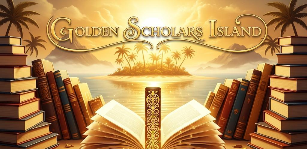 Discovery splash banner for ✨Golden Scholars Island✨ Discord server
